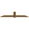 Ekena Millwork Eugene Smooth Timber Gable Bracket, Western Red Cedar, 72"W x 18"H x 1 1/2"D x 5 1/2"F, 6/12 Pitch GBW072X18X0206EUG00SWR - alternate 3
